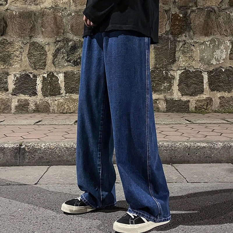 Streetwear Wide Leg Jeans – Løs passform