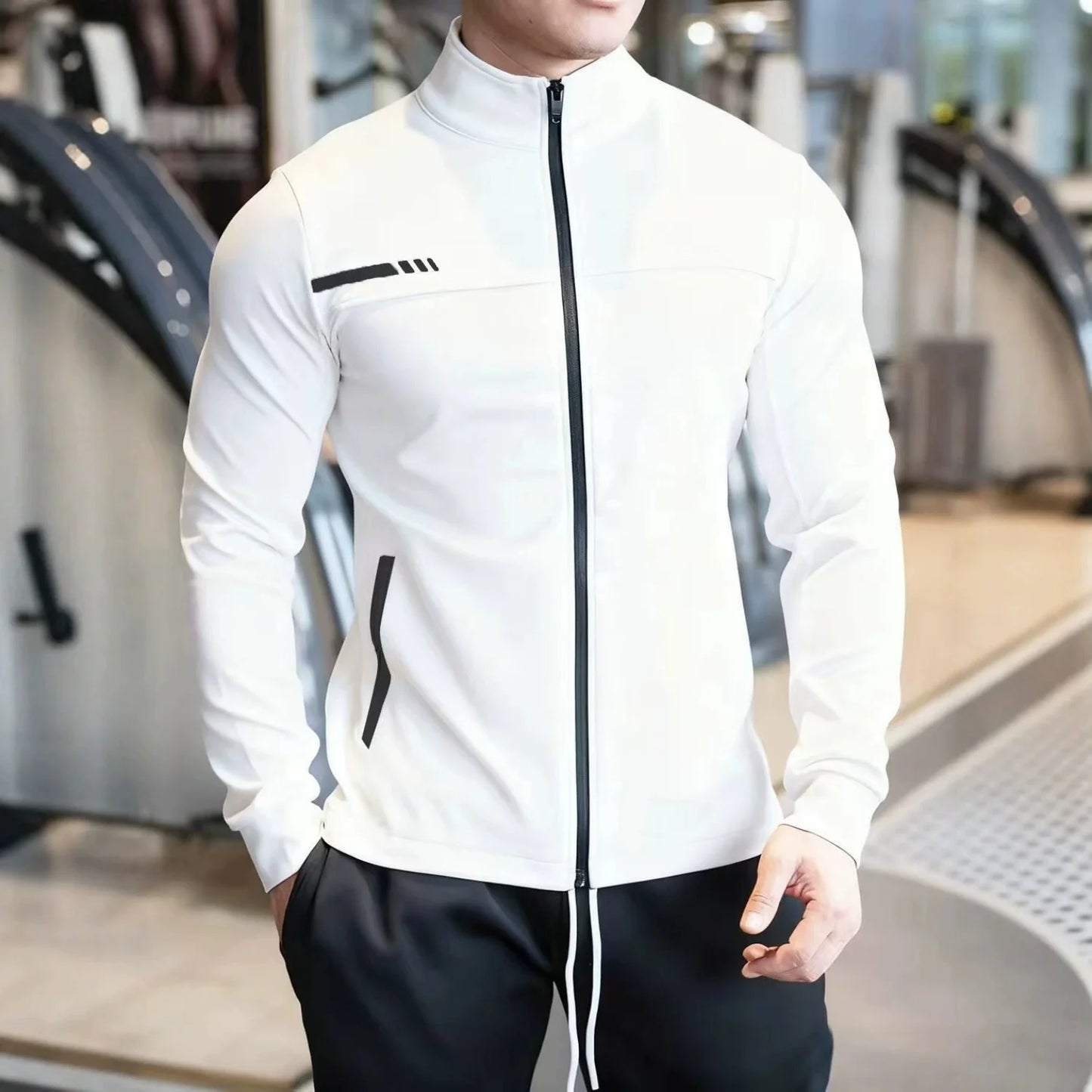 Treningsjakke for Menn - Casual Jogging Sports Jakke