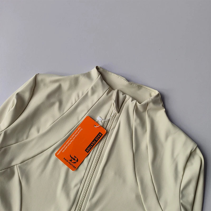 Treningsjakke for kvinner – Slim Fit Cardigan med glidelås