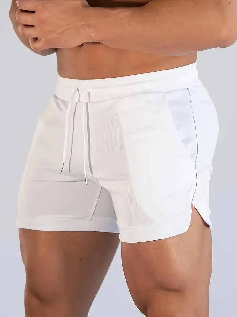 Treningsshorts for Menn - Sommar Gym Shorts for Løping og Trening