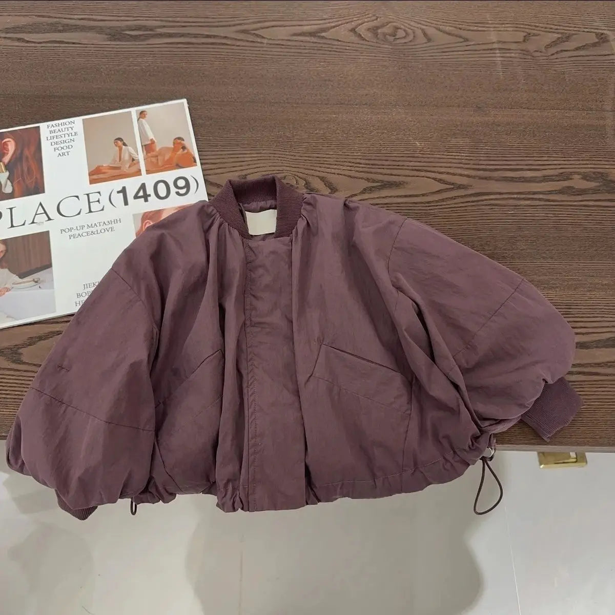 Koreansk Oversized Baseball-jakke for Gutar — 3–6 År, Vår/Haust