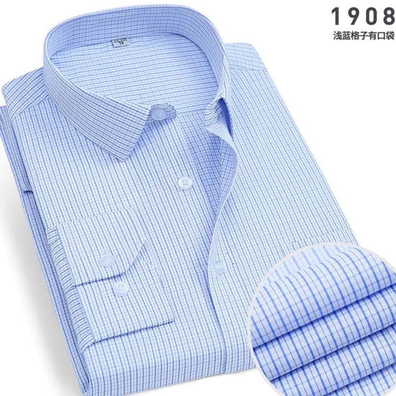 Slim Fit Stripete Herreskjorte – Smart og Stilren