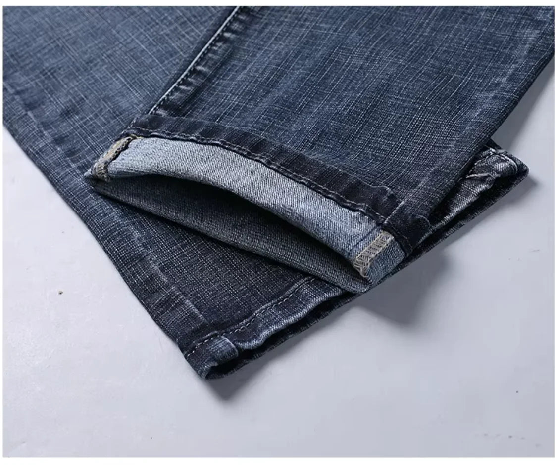 Herrejeans – Klassisk Straight Fit | Business & Casual
