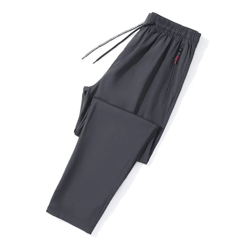 Casual joggebukse for menn – slim fit med elastisk midje