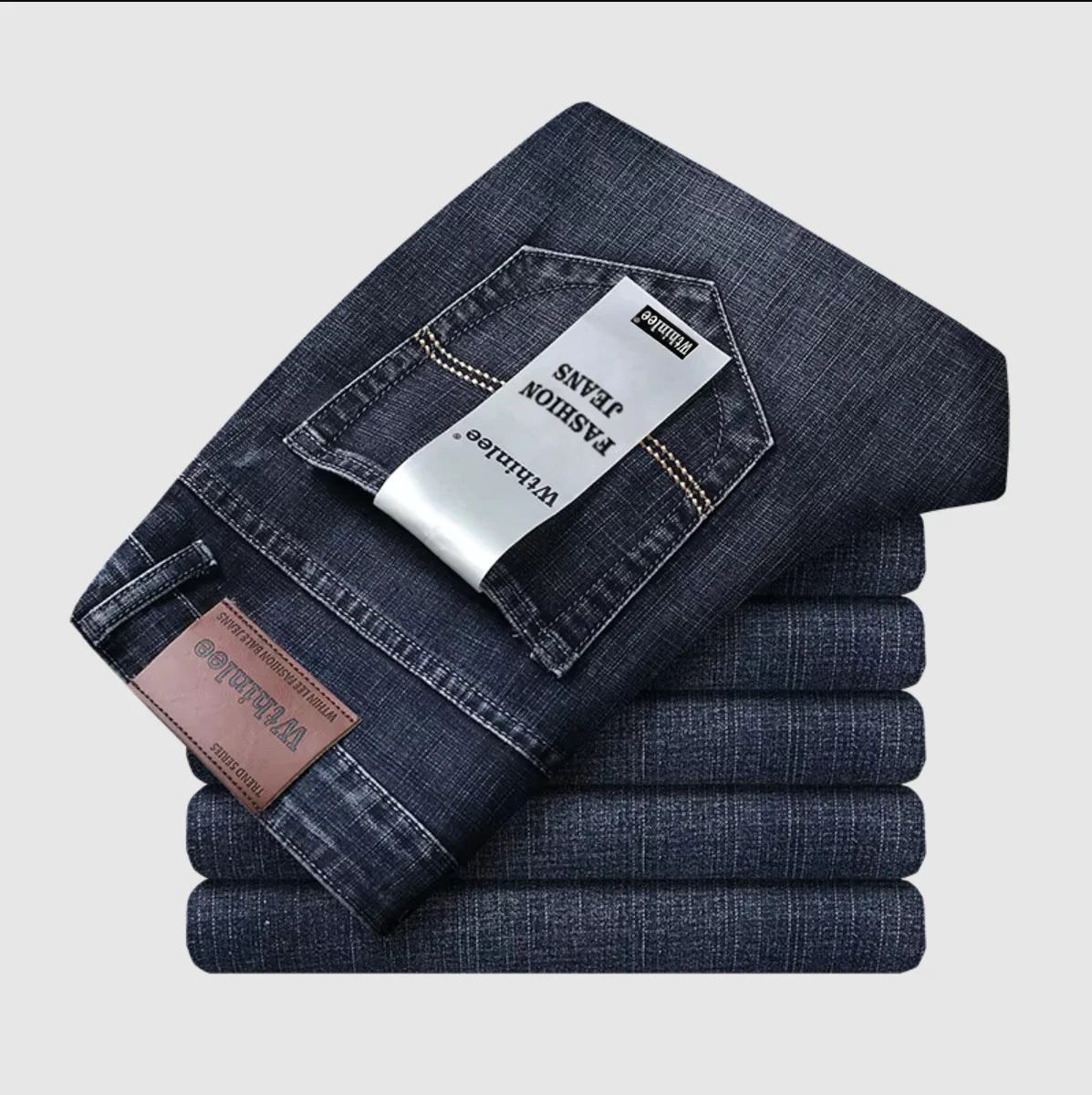 Herrejeans – Klassisk Straight Fit | Business & Casual