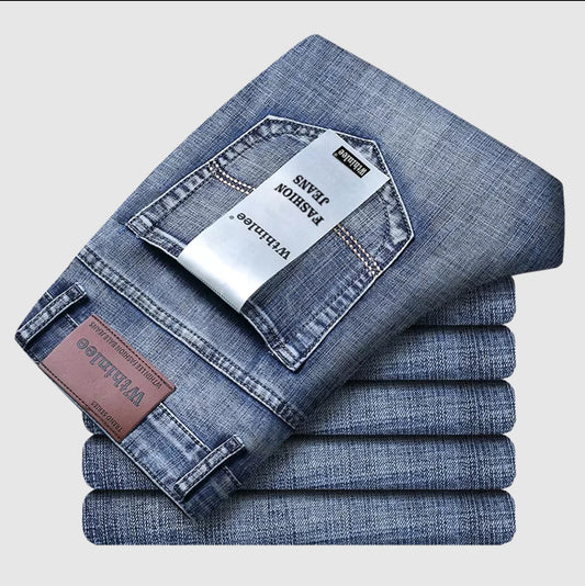 Herrejeans – Klassisk Straight Fit | Business & Casual