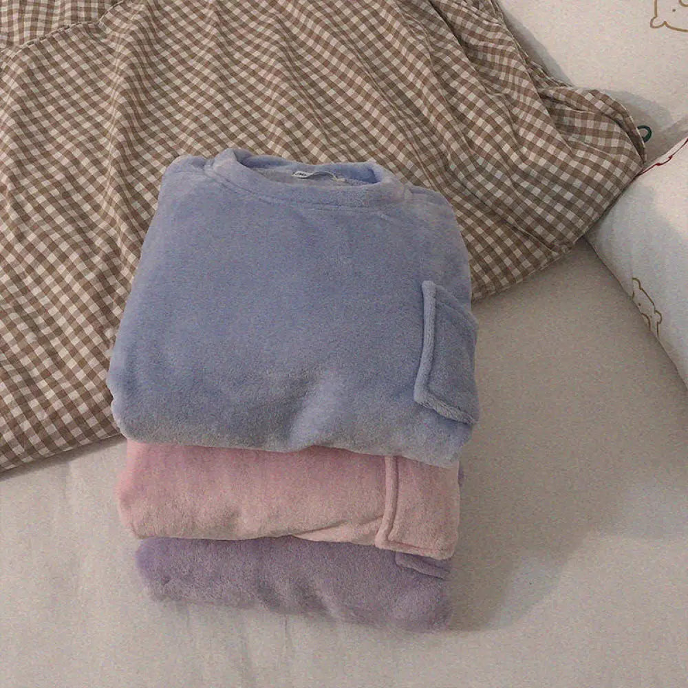 Fleece Pyjamasett for Kvinner