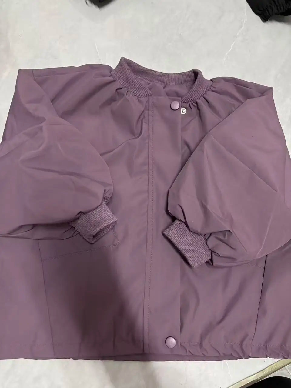 Koreansk Oversized Baseball-jakke for Gutar — 3–6 År, Vår/Haust