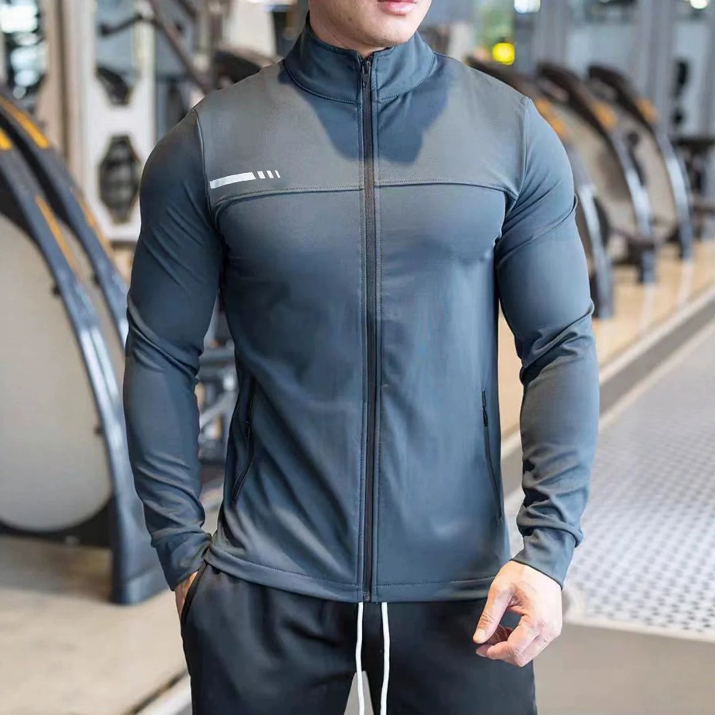 Treningsjakke for Menn - Casual Jogging Sports Jakke