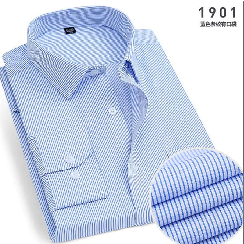 Slim Fit Stripete Herreskjorte – Smart og Stilren