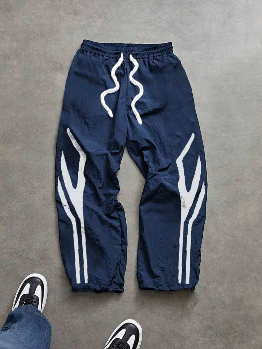 Lette Sommerbukser for Menn – Flammestripe
