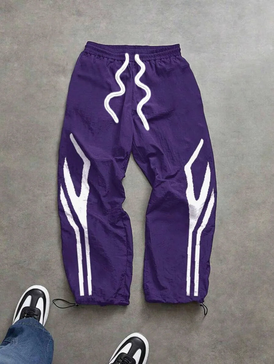 Lette Sommerbukser for Menn – Flammestripe