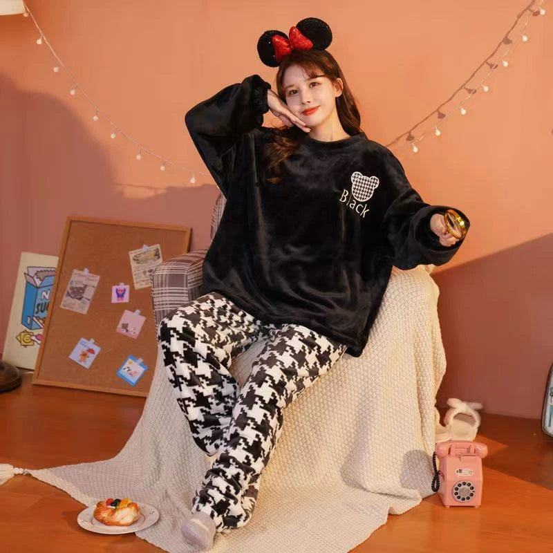 Fleece Pyjamasett for Kvinner
