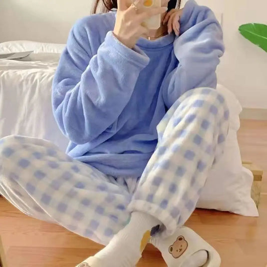 Fleece Pyjamasett for Kvinner