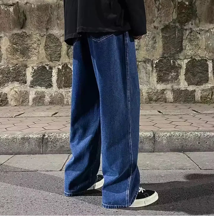 Streetwear Wide Leg Jeans – Løs passform