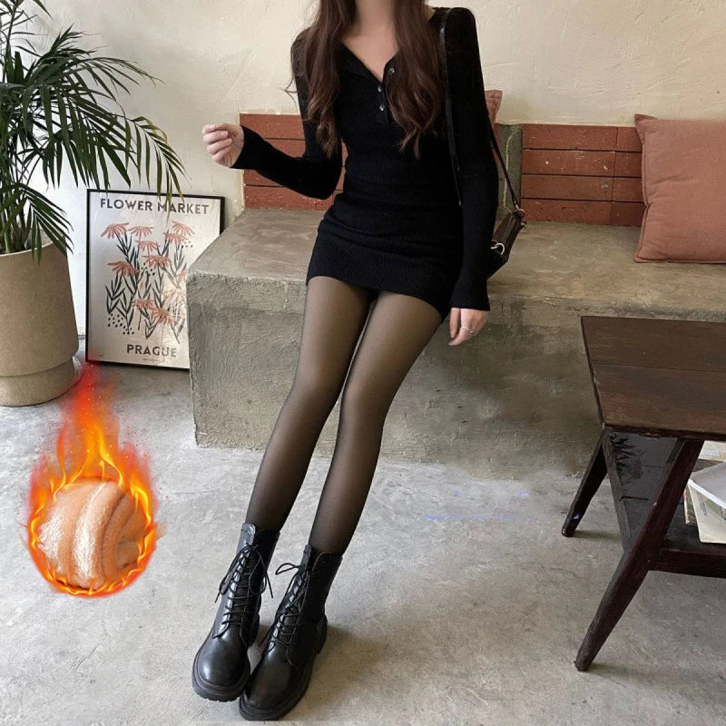 Termiske Leggings for Kvinner – Høy Midje