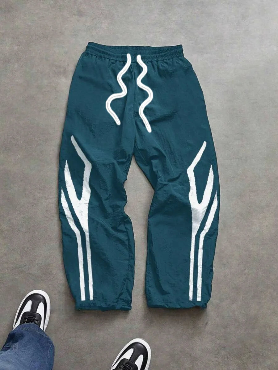 Lette Sommerbukser for Menn – Flammestripe