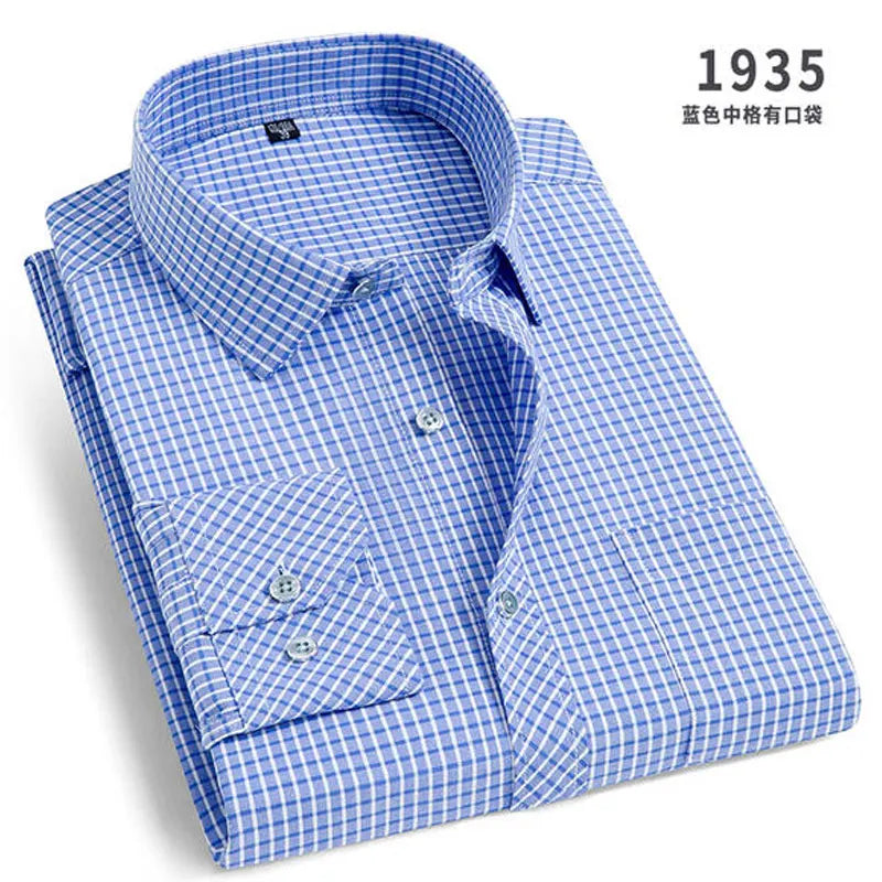Slim Fit Stripete Herreskjorte – Smart og Stilren
